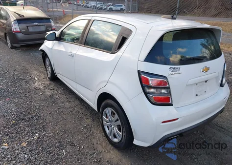 2017 Chevrolet Sonic Lt Auto from USA, damaged, VIN 1G1JG6SH9H4152572